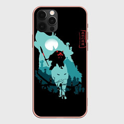 Чехол для iPhone 12 Pro Max Princess Mononoke, цвет: 3D-светло-розовый