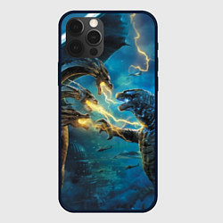 Чехол для iPhone 12 Pro Max Godzilla Rage, цвет: 3D-черный