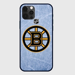 Чехол для iPhone 12 Pro Max Boston Bruins: Hot Ice, цвет: 3D-черный