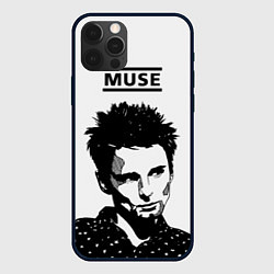 Чехол для iPhone 12 Pro Max Muse british rock band, цвет: 3D-черный