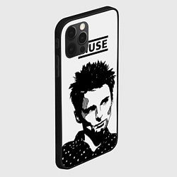 Чехол для iPhone 12 Pro Max Muse british rock band, цвет: 3D-черный — фото 2