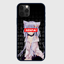 Чехол для iPhone 12 Pro Max SENPAI ANIME, цвет: 3D-черный