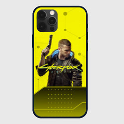 Чехол iPhone 12 Pro Max CYBERPUNK 2077