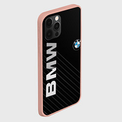 Чехол для iPhone 12 Pro Max BMW, цвет: 3D-светло-розовый — фото 2