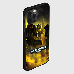 Чехол для iPhone 12 Pro Max Warhammer 40K - Космические Десантники, цвет: 3D-черный — фото 2