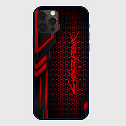 Чехол для iPhone 12 Pro Max Cyberpunk 2077, цвет: 3D-черный