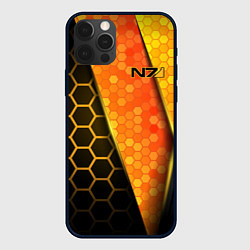 Чехол для iPhone 12 Pro Max Mass Effect N7, цвет: 3D-черный