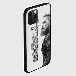 Чехол для iPhone 12 Pro Max И смерти нет почетней той, цвет: 3D-черный — фото 2