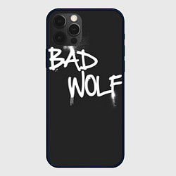 Чехол для iPhone 12 Pro Max Bad Wolf, цвет: 3D-черный