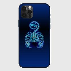 Чехол для iPhone 12 Pro Max Знаки Зодиака Скорпион, цвет: 3D-черный