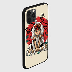 Чехол для iPhone 12 Pro Max Princess Mononoke, цвет: 3D-черный — фото 2