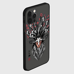 Чехол для iPhone 12 Pro Max Princess Mononoke, цвет: 3D-черный — фото 2