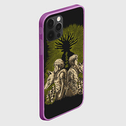 Чехол для iPhone 12 Pro Max Принцесса Мононоке, цвет: 3D-сиреневый — фото 2