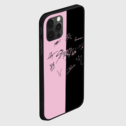 Чехол для iPhone 12 Pro Max STRAY KIDS, цвет: 3D-черный — фото 2