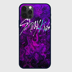 Чехол для iPhone 12 Pro Max Stray Kids, цвет: 3D-черный