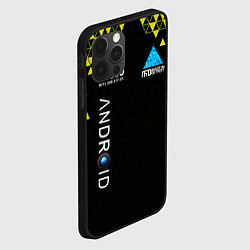 Чехол для iPhone 12 Pro Max DETROIT: BECOME HUMAN, цвет: 3D-черный — фото 2