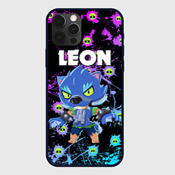 Чехол iPhone 12 Pro Max BRAWL STARS ОБОРОТЕНЬ LEON