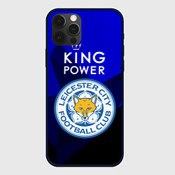 Чехол для iPhone 12 Pro Max Leicester City, цвет: 3D-черный