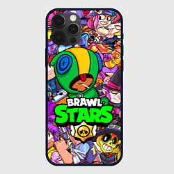 Чехол iPhone 12 Pro Max BRAWL STARS LEON