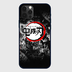 Чехол для iPhone 12 Pro Max KIMETSU NO YAIBA, цвет: 3D-черный
