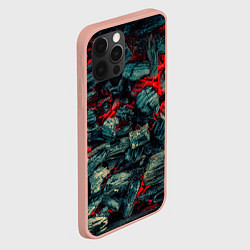 Чехол для iPhone 12 Pro Max Уголь, цвет: 3D-светло-розовый — фото 2