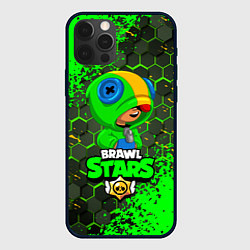 Чехол iPhone 12 Pro Max BRAWL STARS LEON