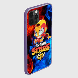 Чехол для iPhone 12 Pro Max BRAWL STARS MAX, цвет: 3D-серый — фото 2