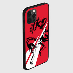 Чехол для iPhone 12 Pro Max Taekwondo, цвет: 3D-черный — фото 2