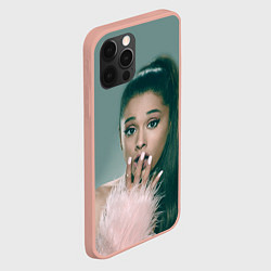 Чехол для iPhone 12 Pro Max Ariana Grande Ариана Гранде, цвет: 3D-светло-розовый — фото 2