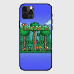 Чехол для iPhone 12 Pro Max Terraria, цвет: 3D-черный