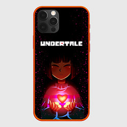 Чехол для iPhone 12 Pro Max UNDERTALE FRISK, цвет: 3D-красный