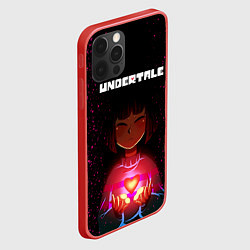 Чехол для iPhone 12 Pro Max UNDERTALE FRISK, цвет: 3D-красный — фото 2