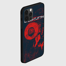 Чехол для iPhone 12 Pro Max Тяжелая атлетика, цвет: 3D-черный — фото 2