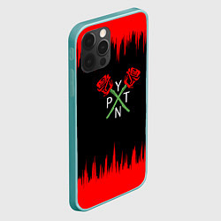 Чехол для iPhone 12 Pro Max ТИКТОКЕР - PAYTON MOORMEIE, цвет: 3D-мятный — фото 2