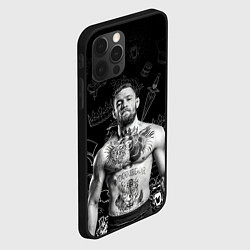 Чехол для iPhone 12 Pro Max CONOR McGREGOR, цвет: 3D-черный — фото 2