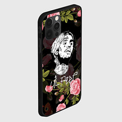 Чехол для iPhone 12 Pro Max LIL PEEP ROSES, цвет: 3D-черный — фото 2