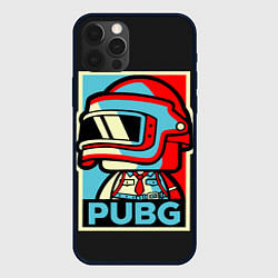 Чехол для iPhone 12 Pro Max PUBG, цвет: 3D-черный