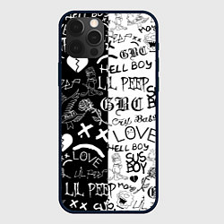 Чехол iPhone 12 Pro Max LIL PEEP LOGOBOMBING