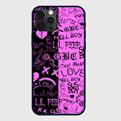 Чехол iPhone 12 Pro Max LIL PEEP LOGOBOMBING