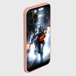 Чехол для iPhone 12 Pro Max Battlefield, цвет: 3D-светло-розовый — фото 2