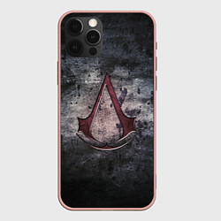 Чехол для iPhone 12 Pro Max Assassin’s Creed, цвет: 3D-светло-розовый