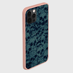 Чехол для iPhone 12 Pro Max Skull, цвет: 3D-светло-розовый — фото 2