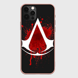 Чехол для iPhone 12 Pro Max Assassin’s Creed, цвет: 3D-светло-розовый