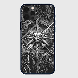 Чехол для iPhone 12 Pro Max The Witcher, цвет: 3D-черный