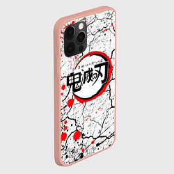 Чехол для iPhone 12 Pro Max KIMETSU NO YAIBA, цвет: 3D-светло-розовый — фото 2