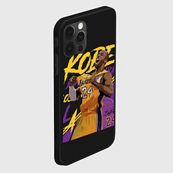 Чехол для iPhone 12 Pro Max Kobe Bryant, цвет: 3D-черный — фото 2