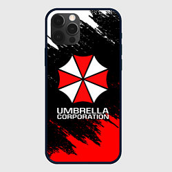 Чехол для iPhone 12 Pro Max UMBRELLA CORP, цвет: 3D-черный