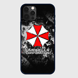 Чехол для iPhone 12 Pro Max UMBRELLA CORP, цвет: 3D-черный