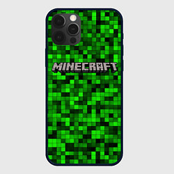 Чехол iPhone 12 Pro Max MINECRAFT CREEPER КАПЮШОН