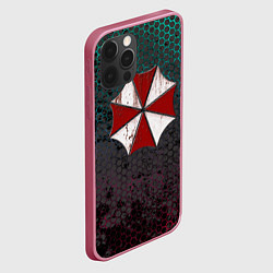 Чехол для iPhone 12 Pro Max Umbrella, цвет: 3D-малиновый — фото 2